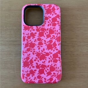 Iphone 15 Pro Max Casely Floral Pink Phone Case